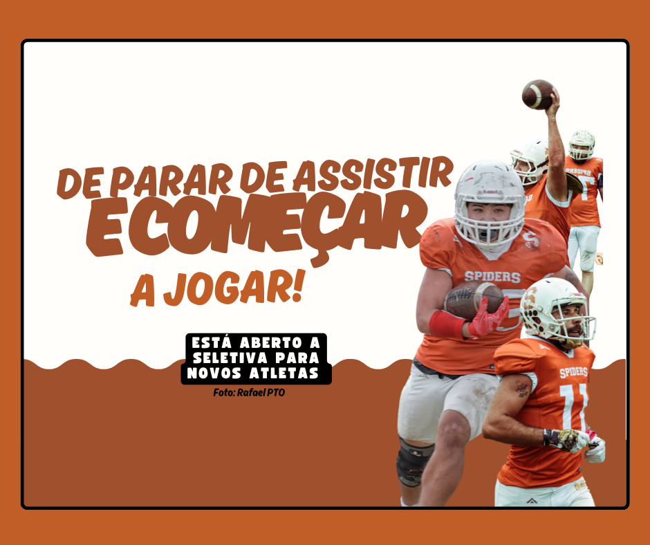 Brown Spiders FA abre seletiva para novos talentos!