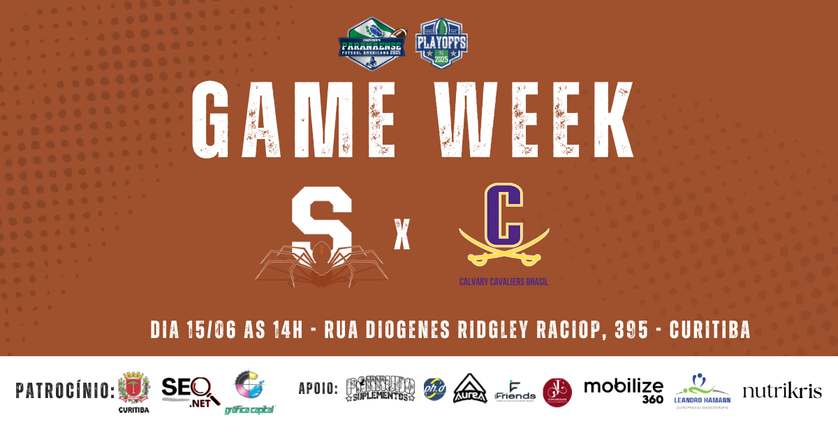 SEMIFINAL – É TUDO OU NADA! Brown Spiders FA x Calvary Cavaliers